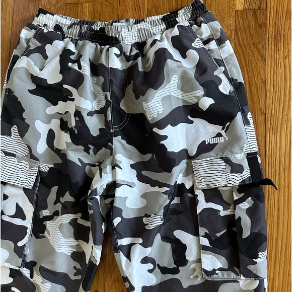PUMA XTG TRAIL CARGO AOP PANTS CASTLEROCK CAMO Sz. M - Picture 4 of 8